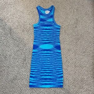 Princess Polly Elish Mini Dress Blue, Size 2